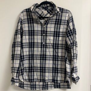 JCREW Plaid Perfect Shirt